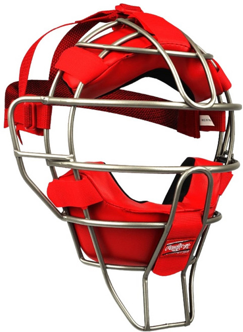 Rawlings 輕量捕手面罩 ASIAN FIT HBWF8CMKR, Red