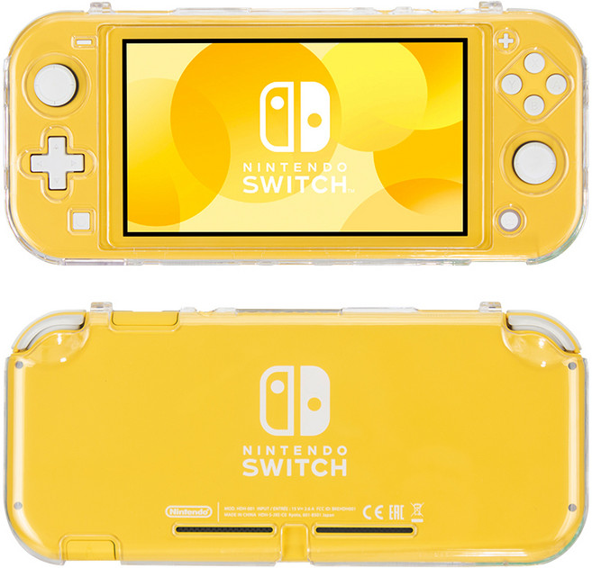 호후 닌텐도 스위치 라이트 풀커버 크리스털 하드 케이스, 투명, 1개