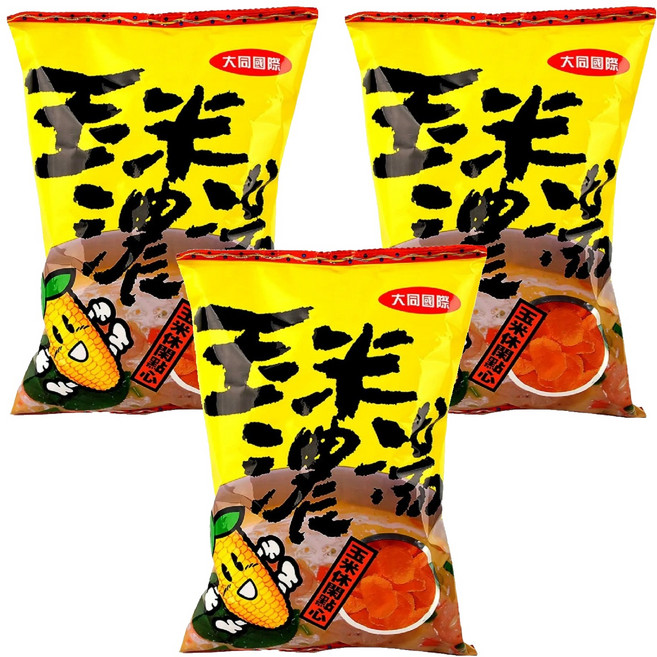 大同國際 玉米濃湯餅乾, 100g, 3包