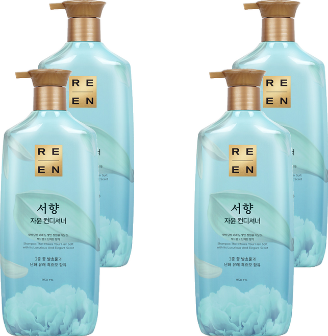 리엔 린스 서향, 950ml, 4개