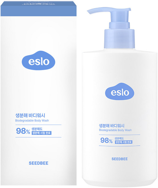 SEEDBEE 露水清新沐浴露, 500ml, 1個