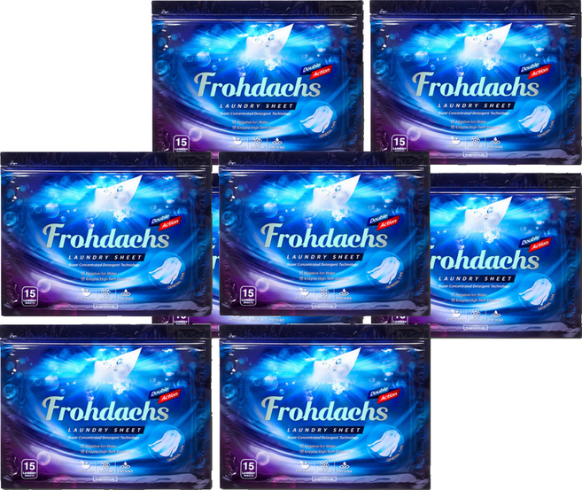 프로닥스 더블액션 시트세제, 15개입, 8개