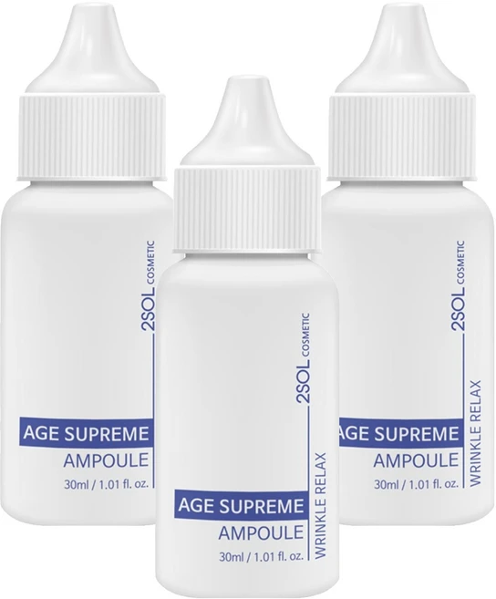 2SOL 에이지 슈프림 앰플, 30ml, 3개 - 쿠팡