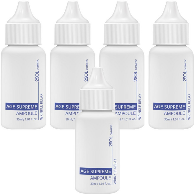 2SOL 에이지 슈프림 앰플, 30ml, 5개