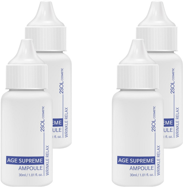 2SOL 에이지 슈프림 앰플, 30ml, 4개