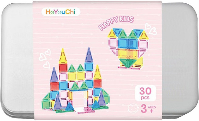 Hoyouchi 磁力片, 混和顏色, 1個