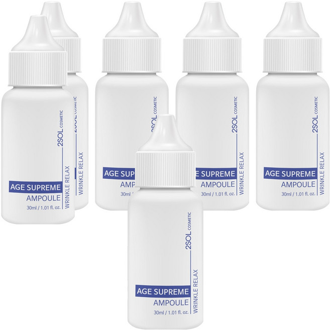 2SOL 에이지 슈프림 앰플, 30ml, 6개