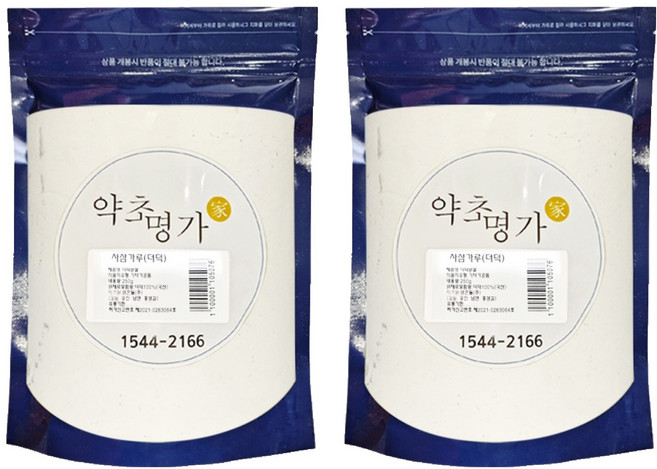 약초명가 사삼가루 한방재료, 250g, 2개