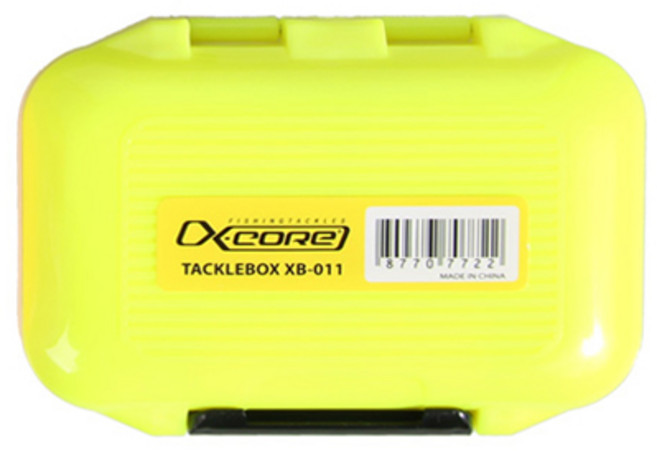 엑스코어 태클박스 XB-011, 옐로우, 1개