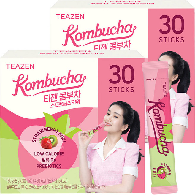 티젠 콤부차 스트로베리키위, 5g, 30개입, 2개