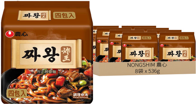 NONGSHIM 農心 炸王醡醬麵 134g, 32包