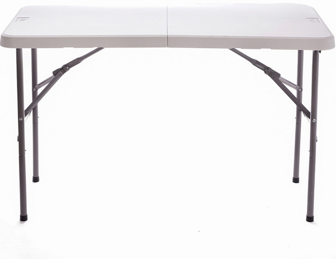 아웃도어포레스트 브로몰딩 반접이식 테이블, 화이트