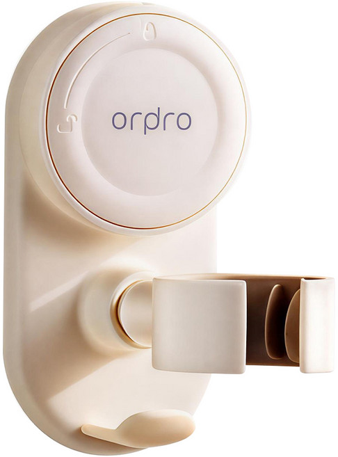 orpro 吸盤吹風機收納架, 奶油白, 1個