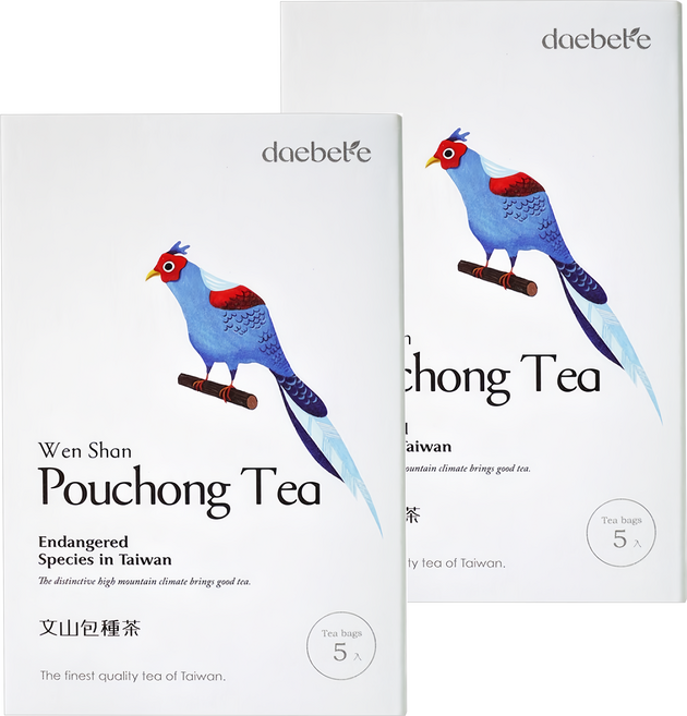 daebete 茶米茶 寶島生態文山包種茶 回甘蜜綠茶湯 清芳雅致花香, 6g, 5包, 2盒
