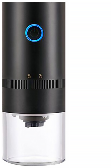 ANTIAN 便攜式咖啡磨豆機 黑色, 1台