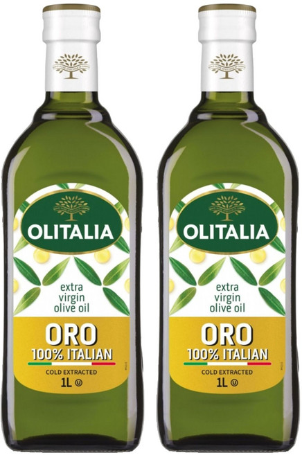 OLITALIA 奧利塔 特級初榨橄欖油, 1L, 2瓶