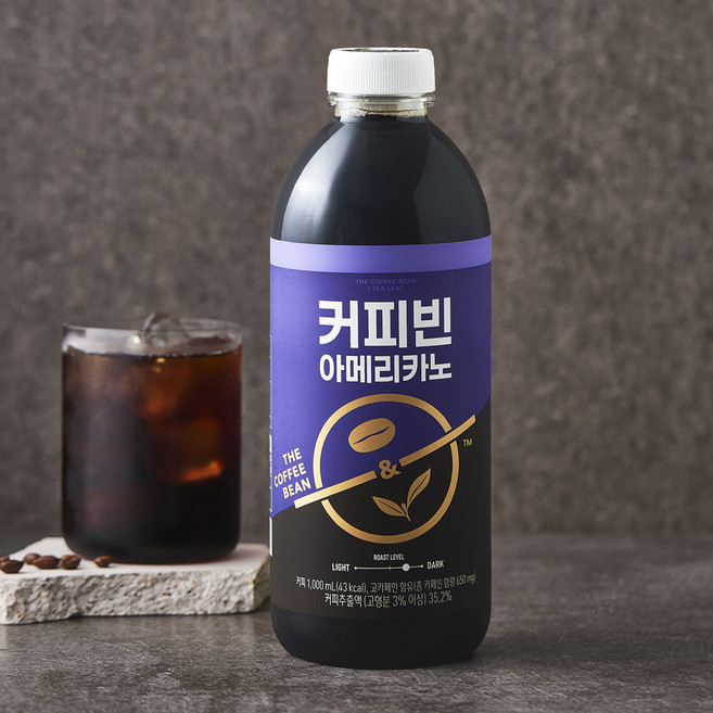 커피빈 아메리카노, 1L, 1개