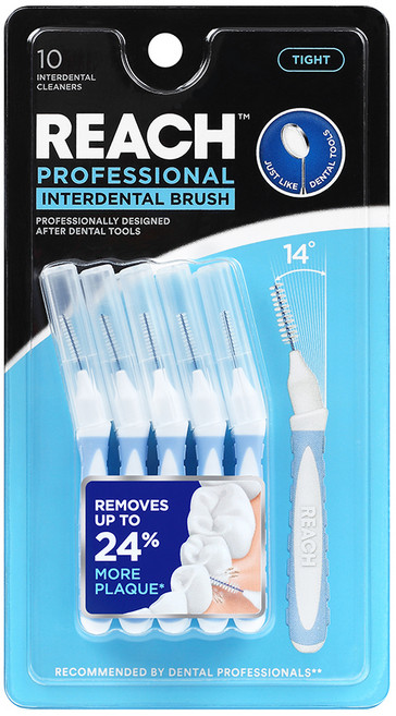 리치 와이어 치간칫솔 타이트, 10개입, 1개