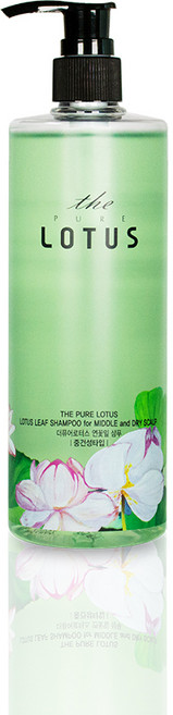 더퓨어로터스 제주 연꽃잎 중건성용 샴푸, 1개, 420ml
