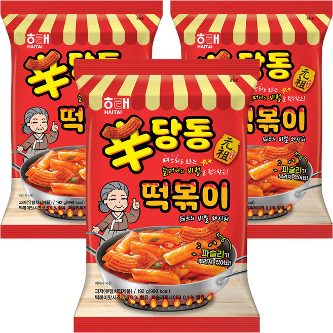 신당동 며느리도 모르는 할머니의 비법을 전수받은 떡볶이 쉐프의 비밀 레시피, 192g, 3개