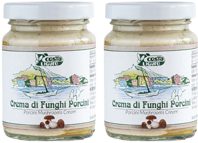 코스타리구레 포르치니 머쉬룸크림, 90g, 2개
