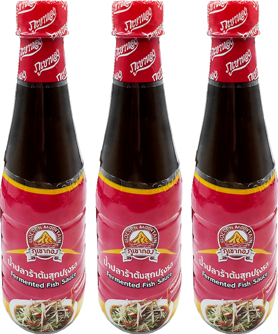 GOLDEN MOUNTAIN 魚露, 3個, 350ml