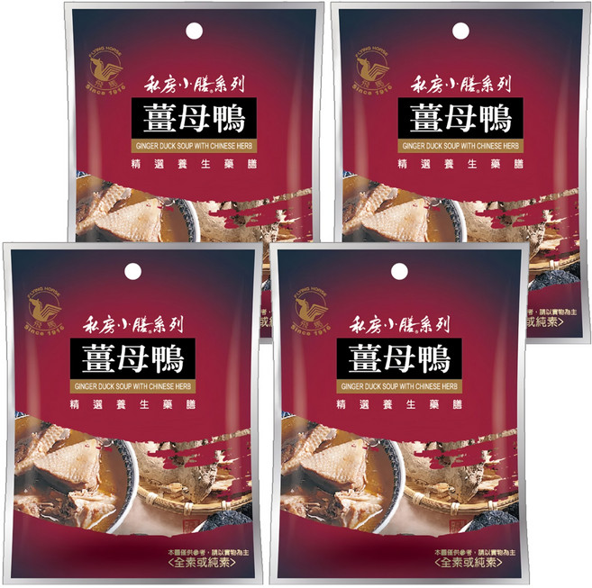飛馬 薑母鴨 60g 精選養生藥膳, 4包