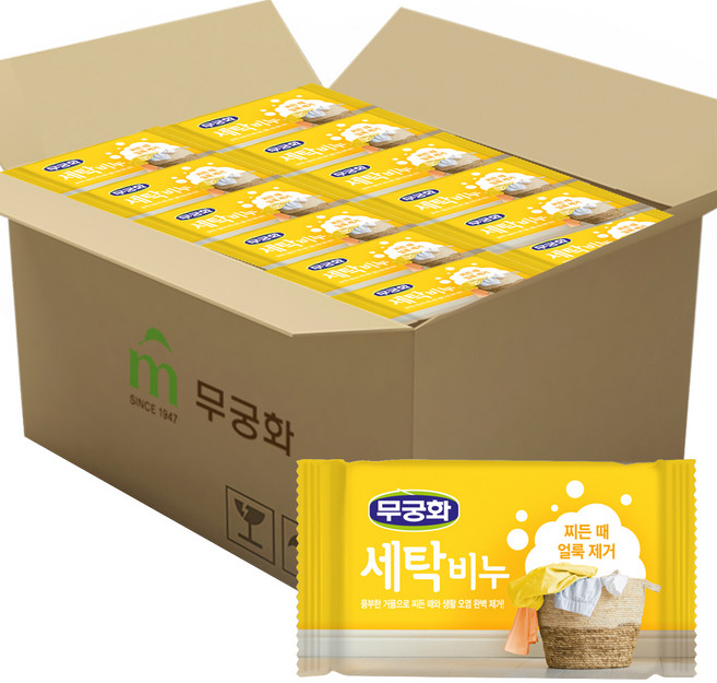 무궁화 세탁비누, 230g, 32개