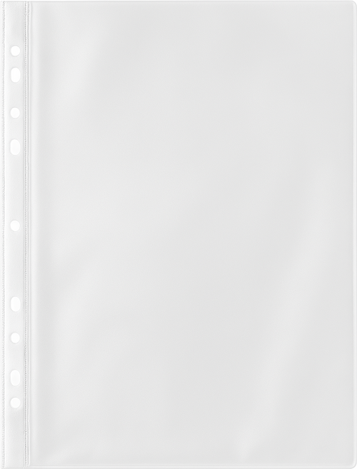 코멧 A4 클리어파일 리필속지 0.08mm, 100개, 1개입