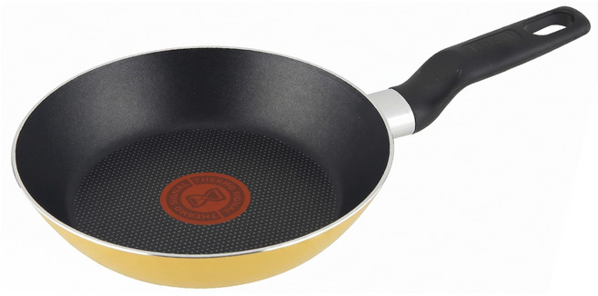Tefal 特福 Enjoy Mini系列 不沾平底鍋 黃色, 18cm, 1個
