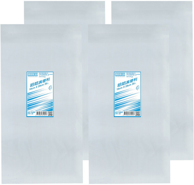 hahacover 哈哈書套 破壞袋 EB1-30 30個, 4包