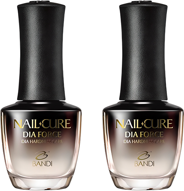 반디BANDI 네일큐어 다이아 포스 네일 큐티클케어 네일영양제, 2개, 7ml