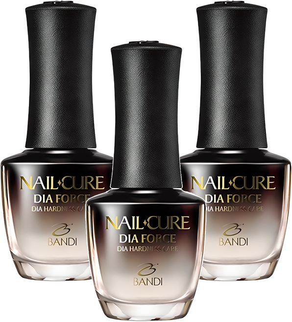 반디BANDI 네일큐어 다이아 포스 네일 큐티클케어 네일영양제, 3개, 7ml