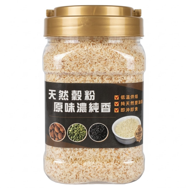 品鮮生活 純黃金亞麻杏仁粉, 400g, 1罐
