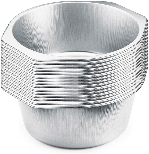 FIREFOLKS 프리미엄 알루미늄 직화용기 1710ml, 15개