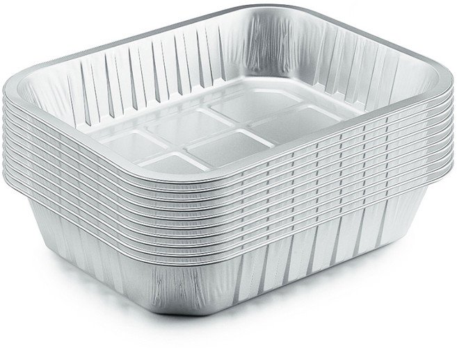 FIREFOLKS 프리미엄 알루미늄 직화용기 3320ml, 10개