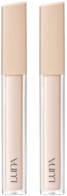 루나 롱래스팅 픽싱 핏 팁컨실러 7.5g, 2개, 0.5호 포슬린