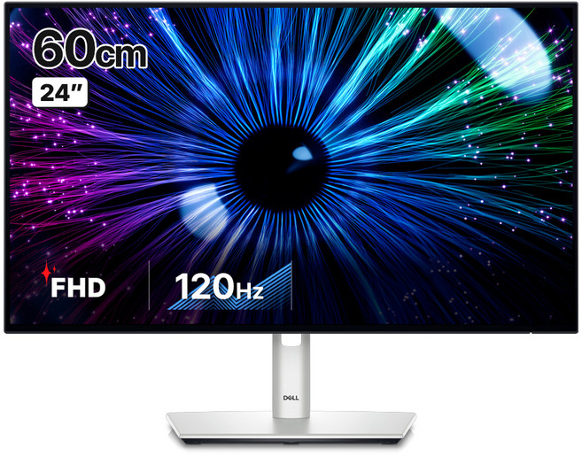 DELL Technologies 戴爾 FHD UltraSharp IPS 120Hz USB-C 集線器顯示器, U2424HE, 60cm