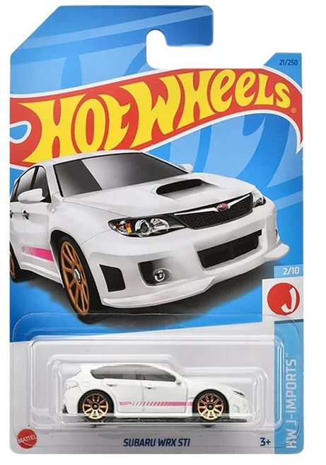 Hot WHeeLs 風火輪 小汽車 速霸陸 WRX STI 跑車, 1個