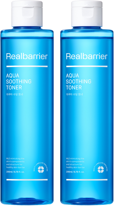 리얼베리어 아쿠아 수딩 토너, 200ml, 2개