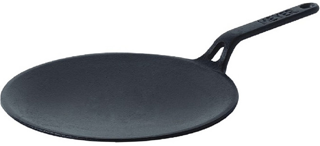 마이어코리아 인덕션 프리시즈닝 무쇠 주물 그리들, 26cm, 1개