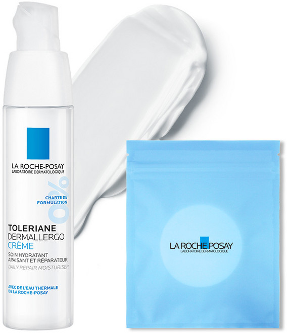 라로슈포제 똘러리앙 덤알레르고 크림 40ml + 화장솜 30p 세트, 1개