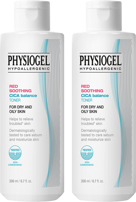 피지오겔 레드수딩 시카밸런스 토너, 200ml, 2개