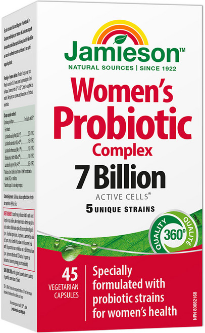 Jamieson 健美生 淨美舒女性專用益生菌膠囊, 45顆, 1盒