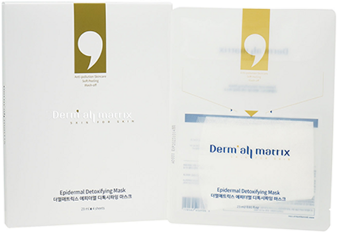 더멀매트릭스 에피더멀 디톡시파잉 마스크 92ml, 4개입, 1개
