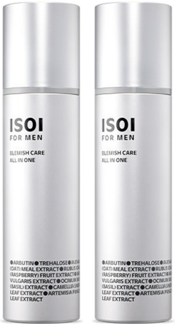 아이소이 포 맨 블레미쉬 케어 올인원 로션, 100ml, 2개