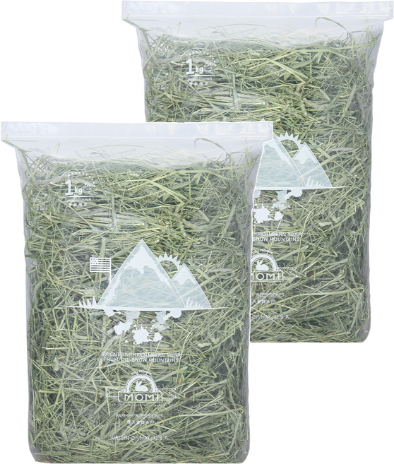 momi 摩米 農夫皇牌一割提摩西草, 1kg, 2包