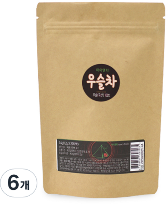 아이앤티 우슬차, 20개입, 6개