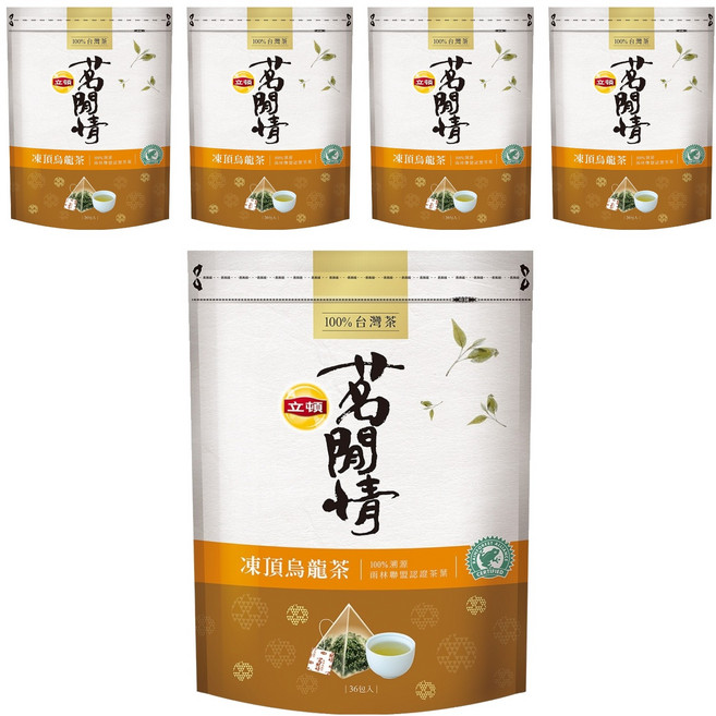 Lipton 立頓 茗閒情 凍頂烏龍茶, 2.8g, 36包, 5袋