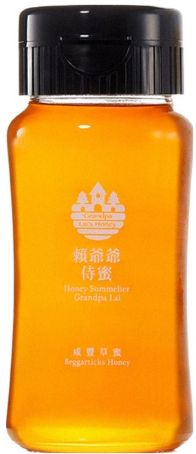 賴爺爺蜜蜂小森林 侍蜜系列 咸豐草蜜, 380g, 1瓶